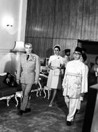 دیدار اعلیحضرتین با پادشاه و ملکه مالزی